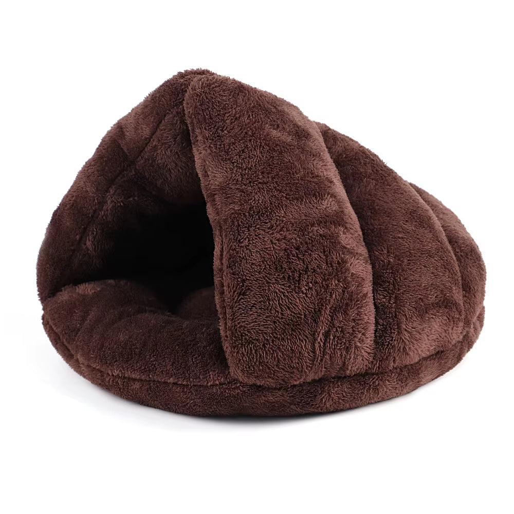 Soft Cat Bed Winter Warm Plush Pet Puupy Kitten Nest Kennel Deep Sleep Cats Cave House for Cats Small Dogs Products