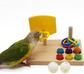 Bird Toys - Budgie & Parrot Training Toys, Color Ring Sets, Chew Ball & Play Gym