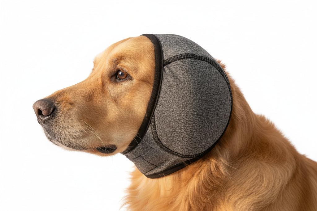 Calming Dog Ear Muffs - Noise Cancelling wraps for Grooming & Anxiety Relief
