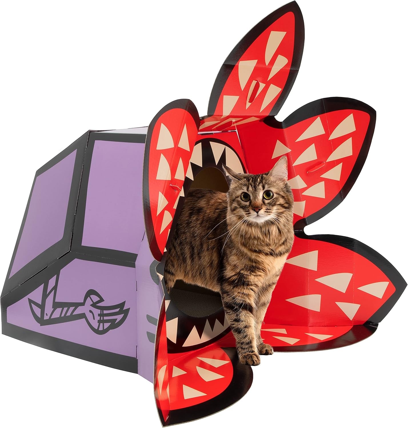 Stranger Things Demogorgon Cat House, Red