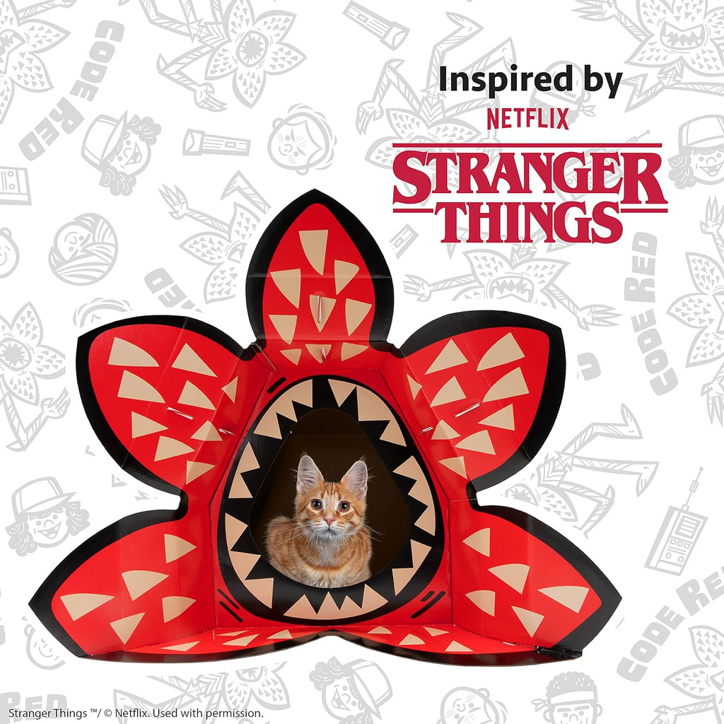 Stranger Things Demogorgon Cat House, Red